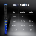 All Weather Multi Compound Cotton Yarn Golf Club Grips Standard and Mid Size for Options